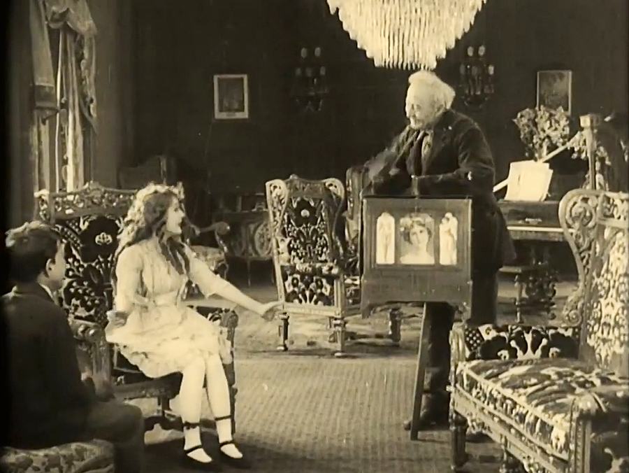 The Poor Little Rich Girl scene