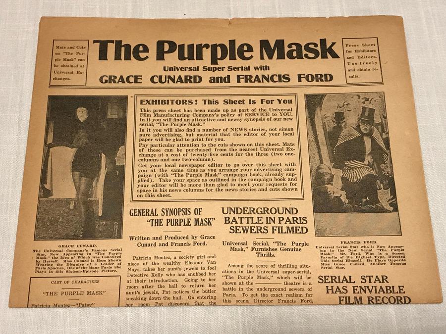 The Purple Mask scene
