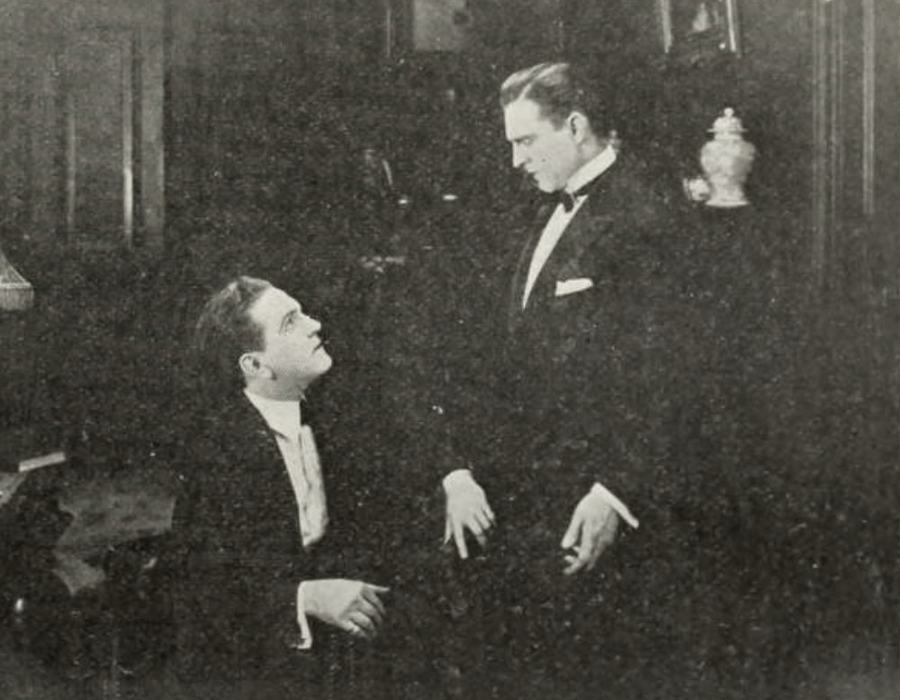 Raffles, the Amateur Cracksman scene
