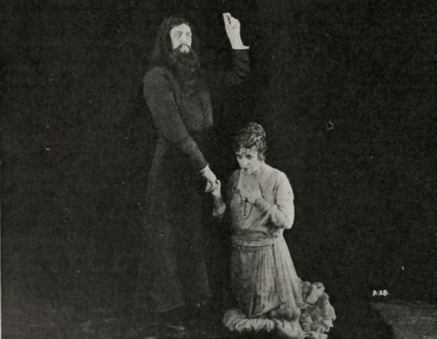 Rasputin, the Black Monk scene