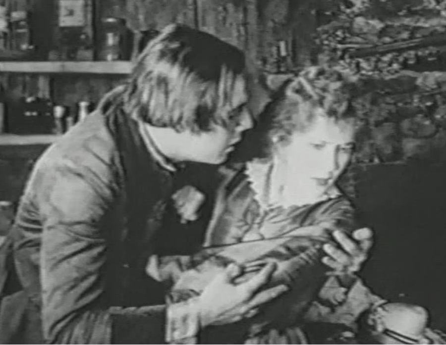 A Romance of the Redwoods scene