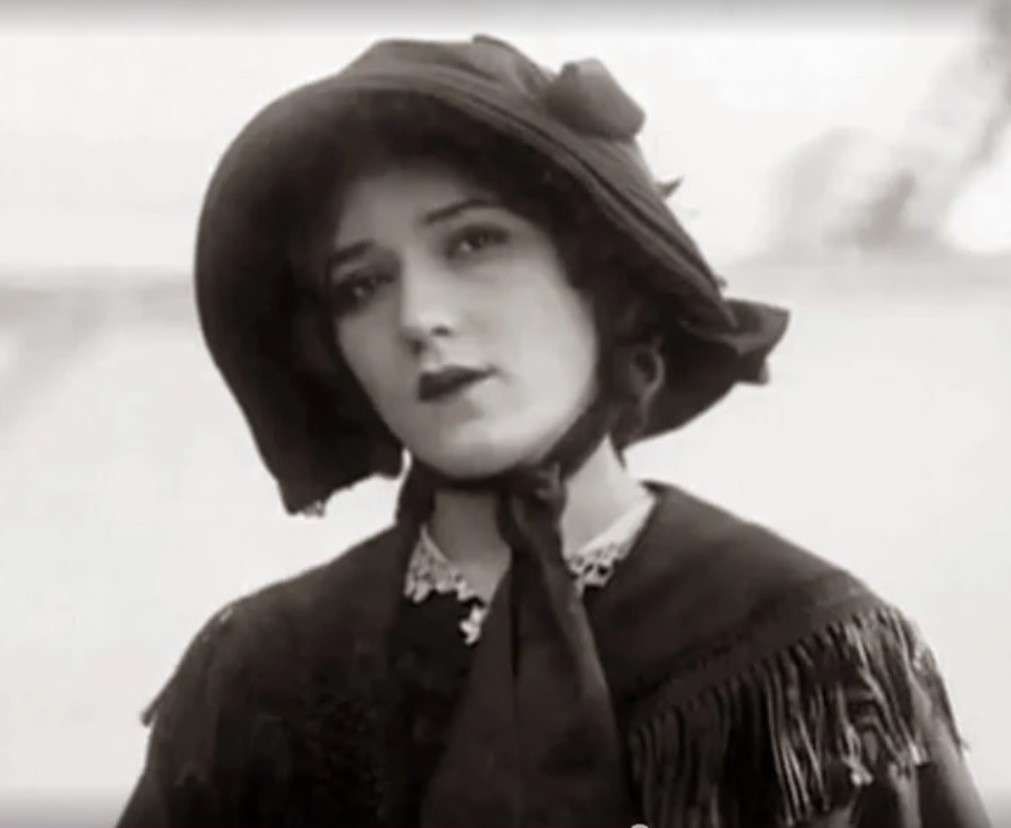 A Romance of the Redwoods scene