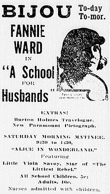 A School for Husbands scene