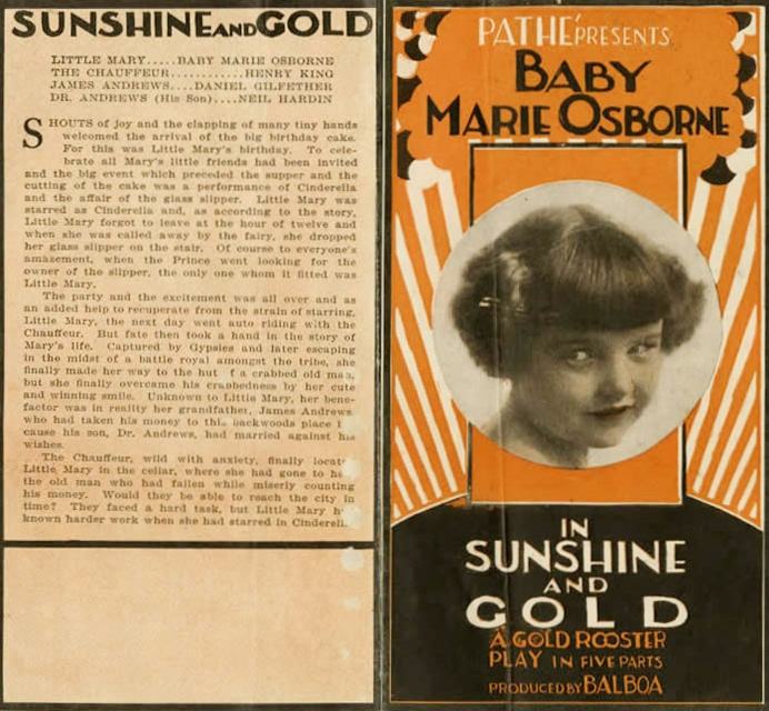 Sunshine and Gold scene