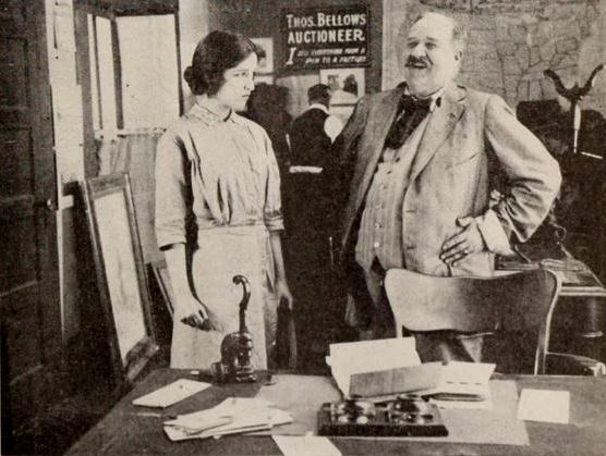 To the Highest Bidder scene