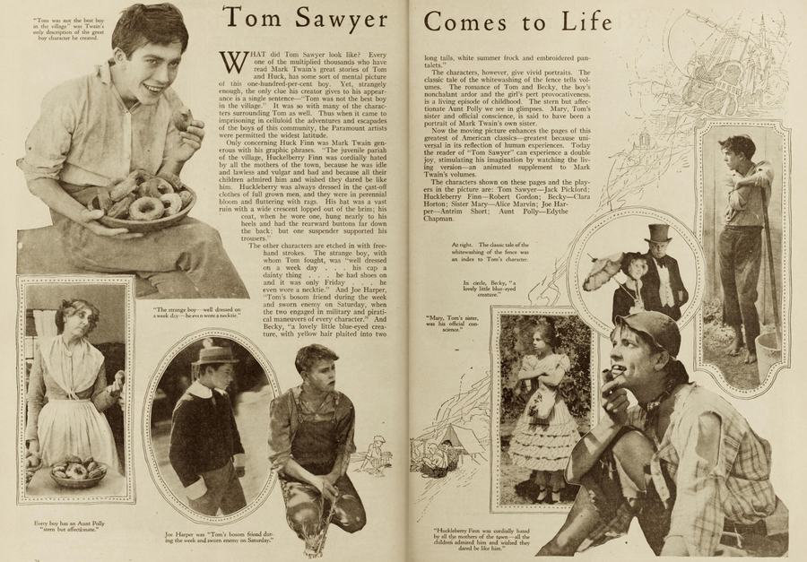 Tom Sawyer scene