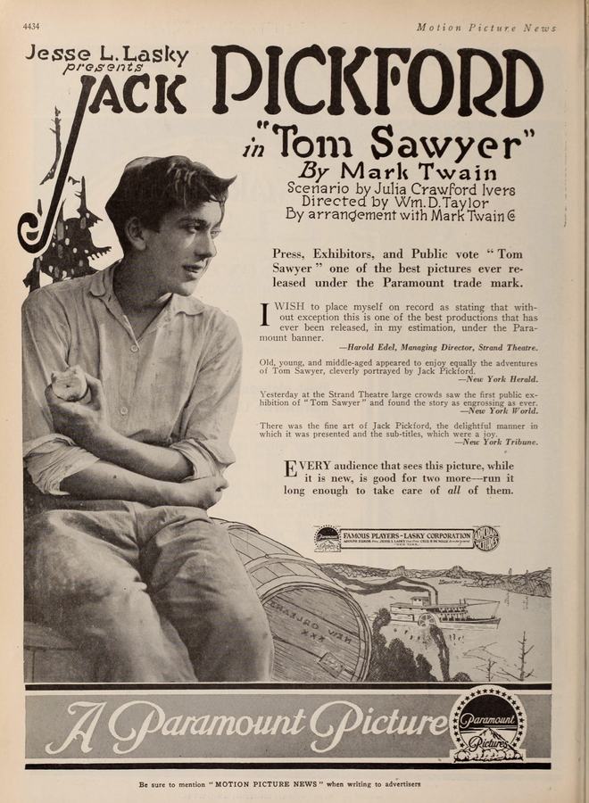 Tom Sawyer scene