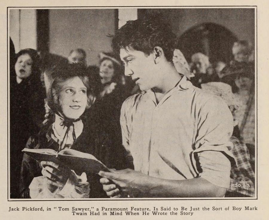 Tom Sawyer scene