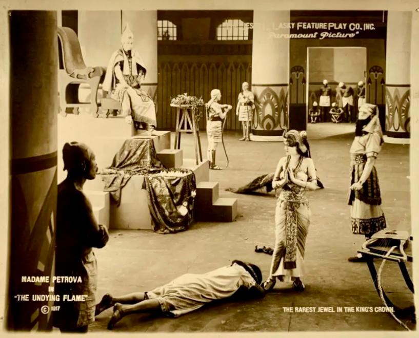 The Undying Flame scene