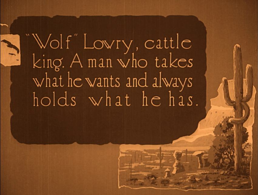 Wolf Lowry scene