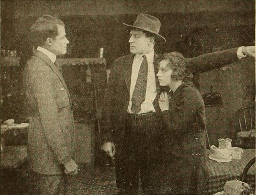 A Woman Alone scene