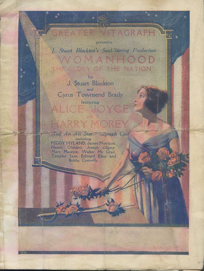 Womanhood, the Glory of the Nation scene