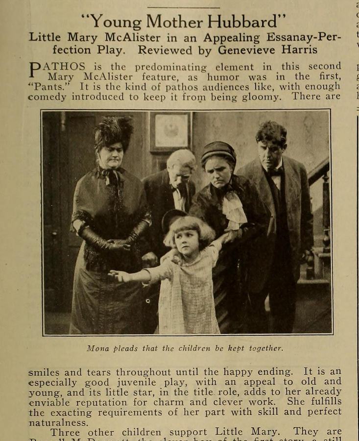 Young Mother Hubbard scene