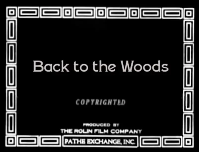 Back to the Woods scene
