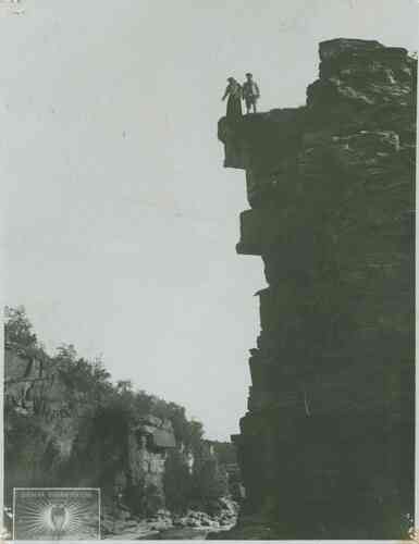 The Outlaw and His Wife scene
