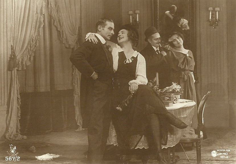 Die blaue Laterne scene