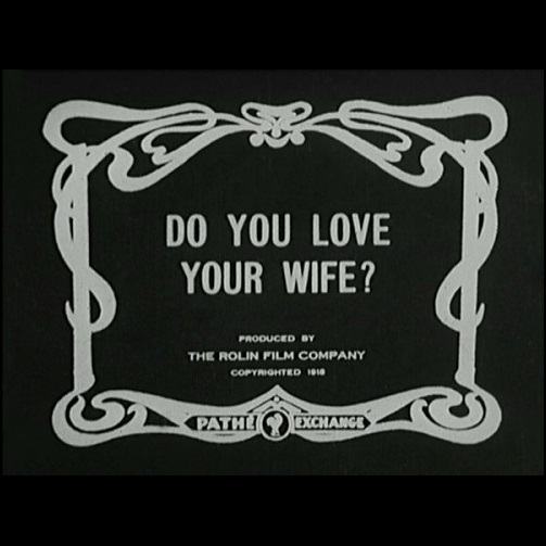 Do You Love Your Wife? scene