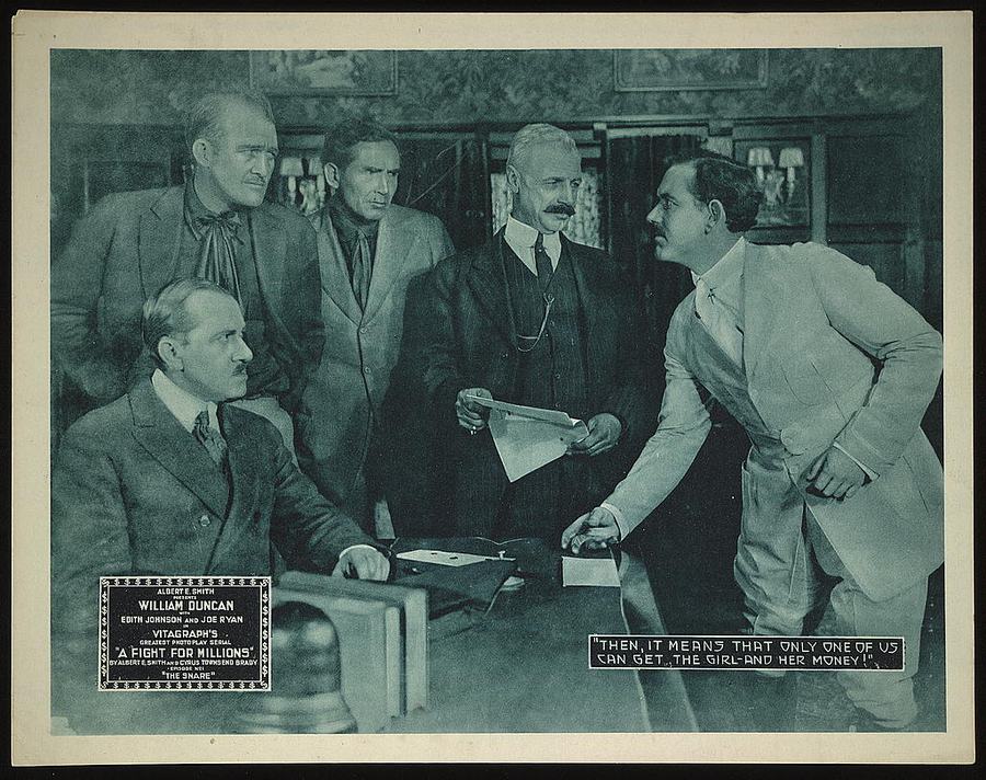 A Fight for Millions scene