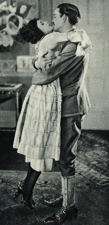 The Girl Who Stayed at Home scene