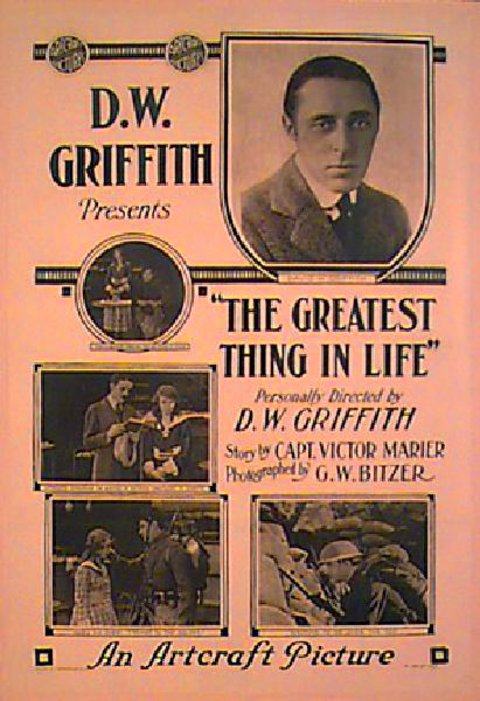 The Greatest Thing in Life scene