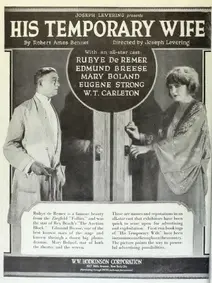 His Temporary Wife scene