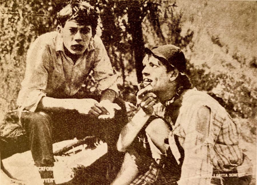Huck and Tom scene