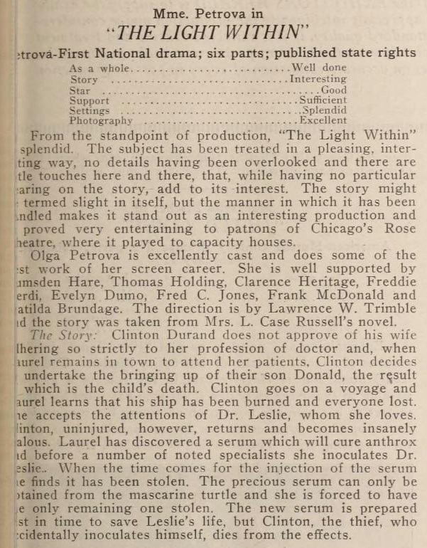 The Light Within scene