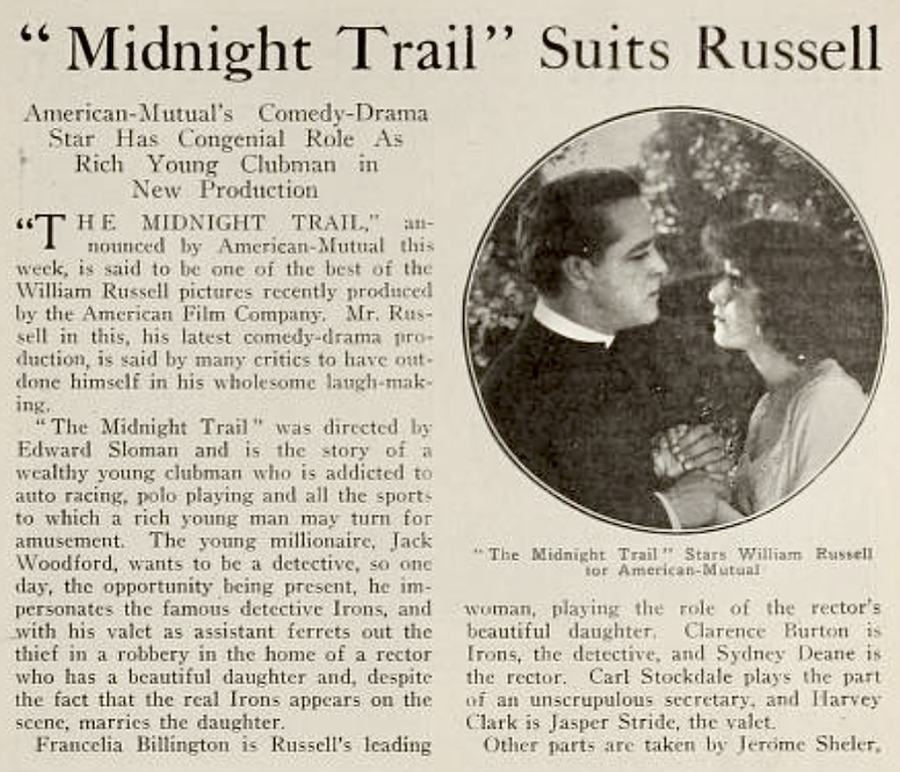 The Midnight Trail scene