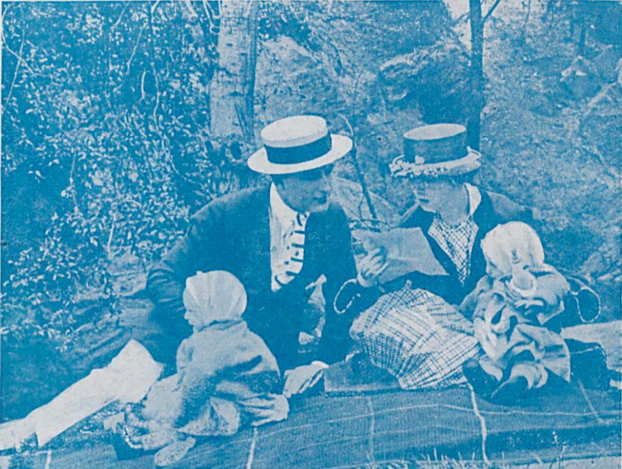 A Pair of Cupids scene