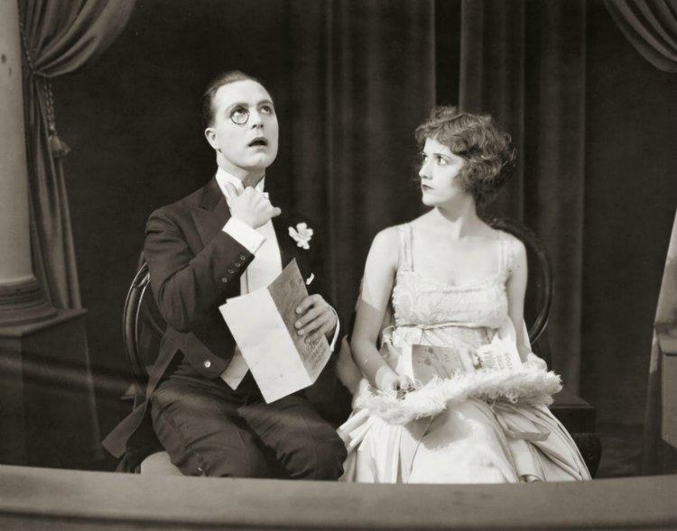 A Pair of Silk Stockings scene