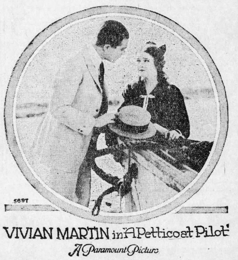 A Petticoat Pilot scene