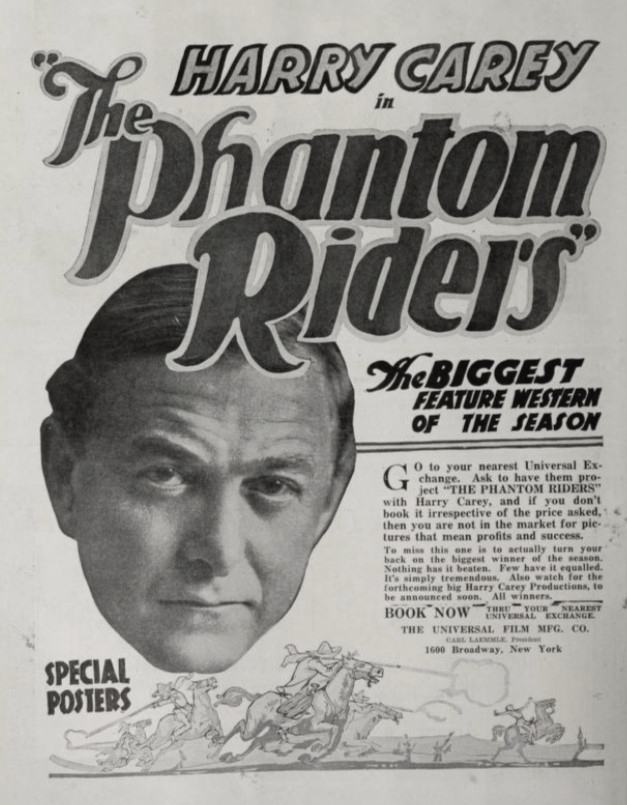 The Phantom Riders scene