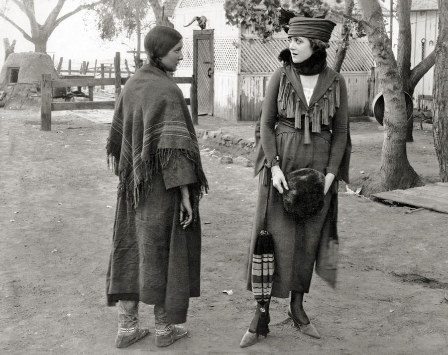 The Squaw Man scene