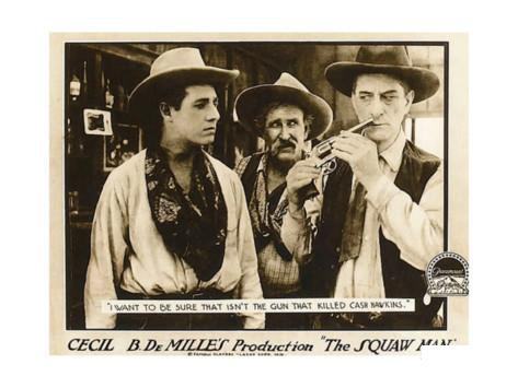 The Squaw Man scene
