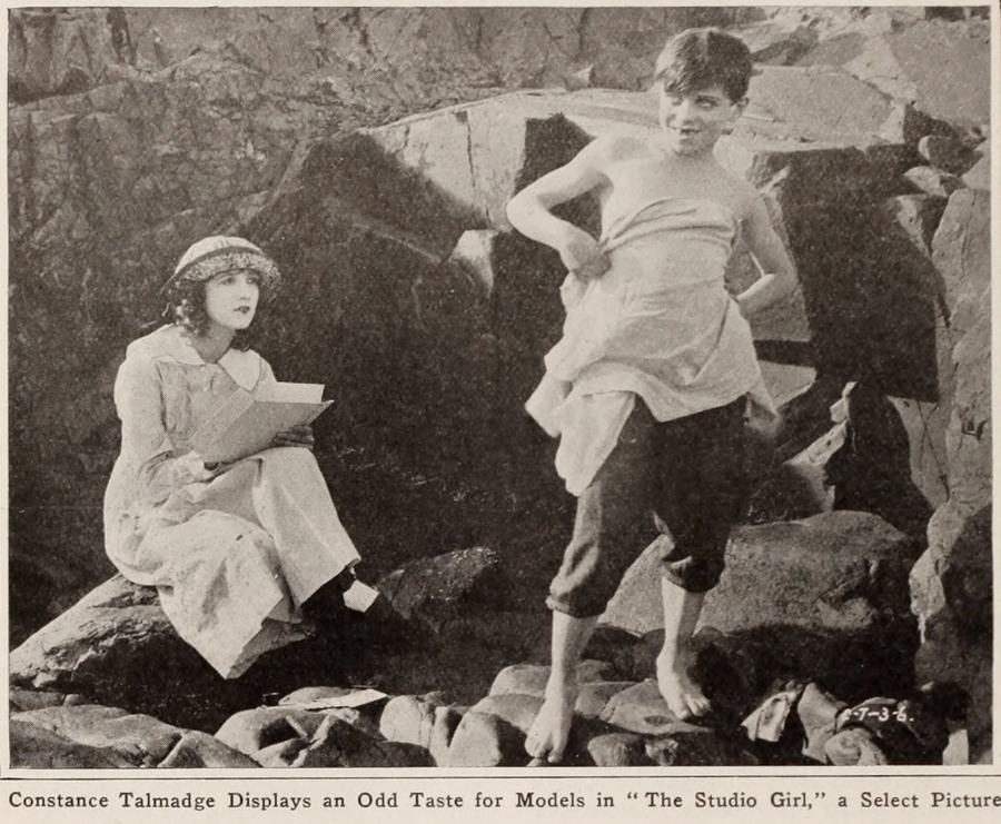 The Studio Girl scene