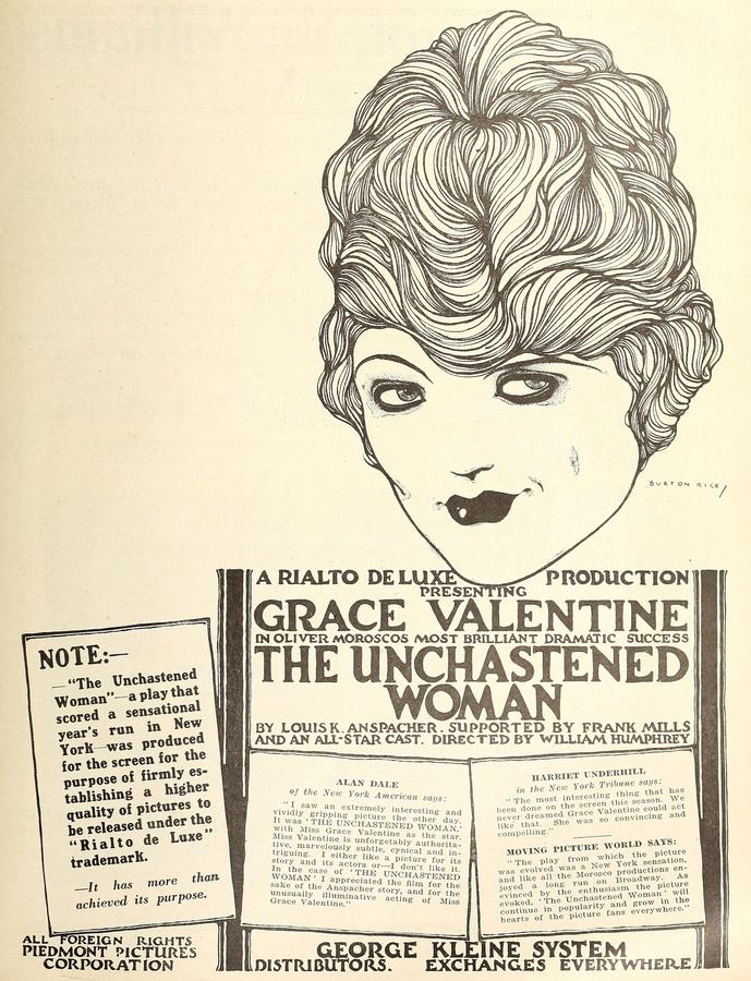 The Unchastened Woman scene