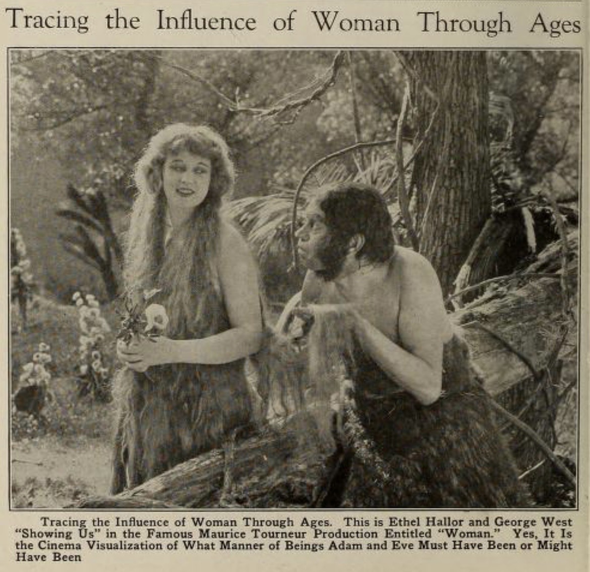 Woman scene