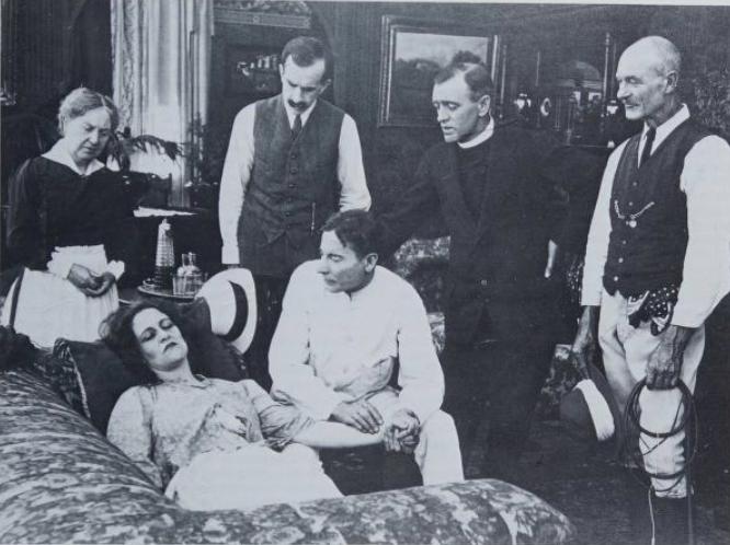 The Woman Suffers scene