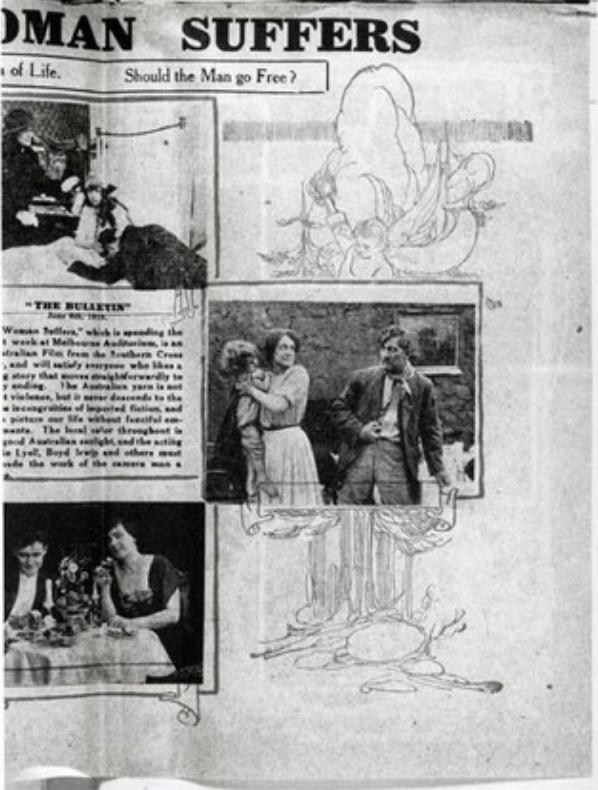 The Woman Suffers scene
