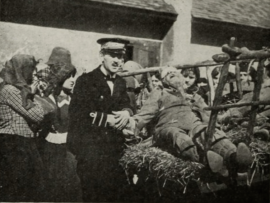 The Zeppelin's Last Raid scene