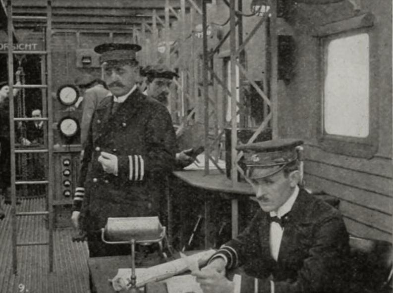 The Zeppelin's Last Raid scene