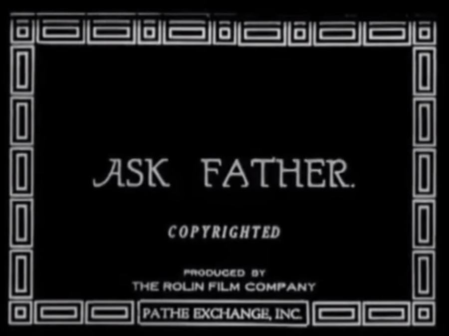 Ask Father scene