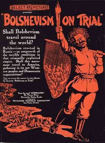 Bolshevism on Trial scene