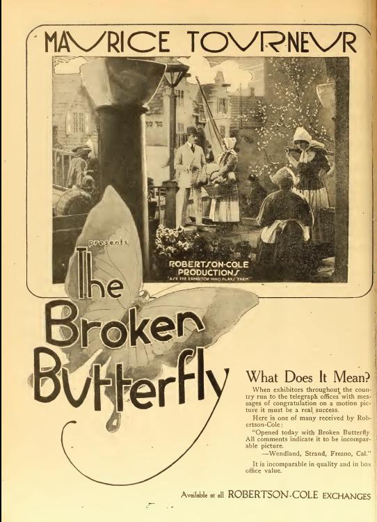 The Broken Butterfly scene