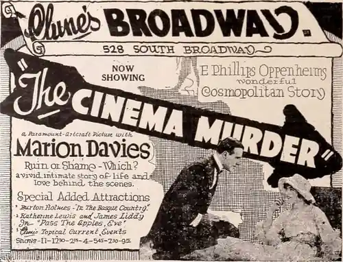The Cinema Murder photo
