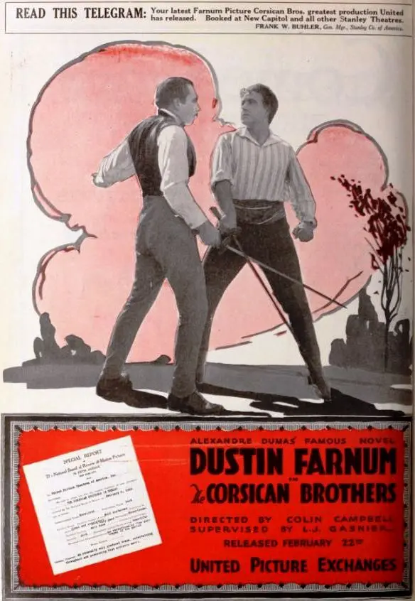 The Corsican Brothers scene