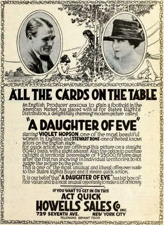 A Daughter of Eve scene