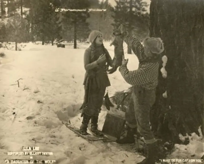 A Daughter of the Wolf scene