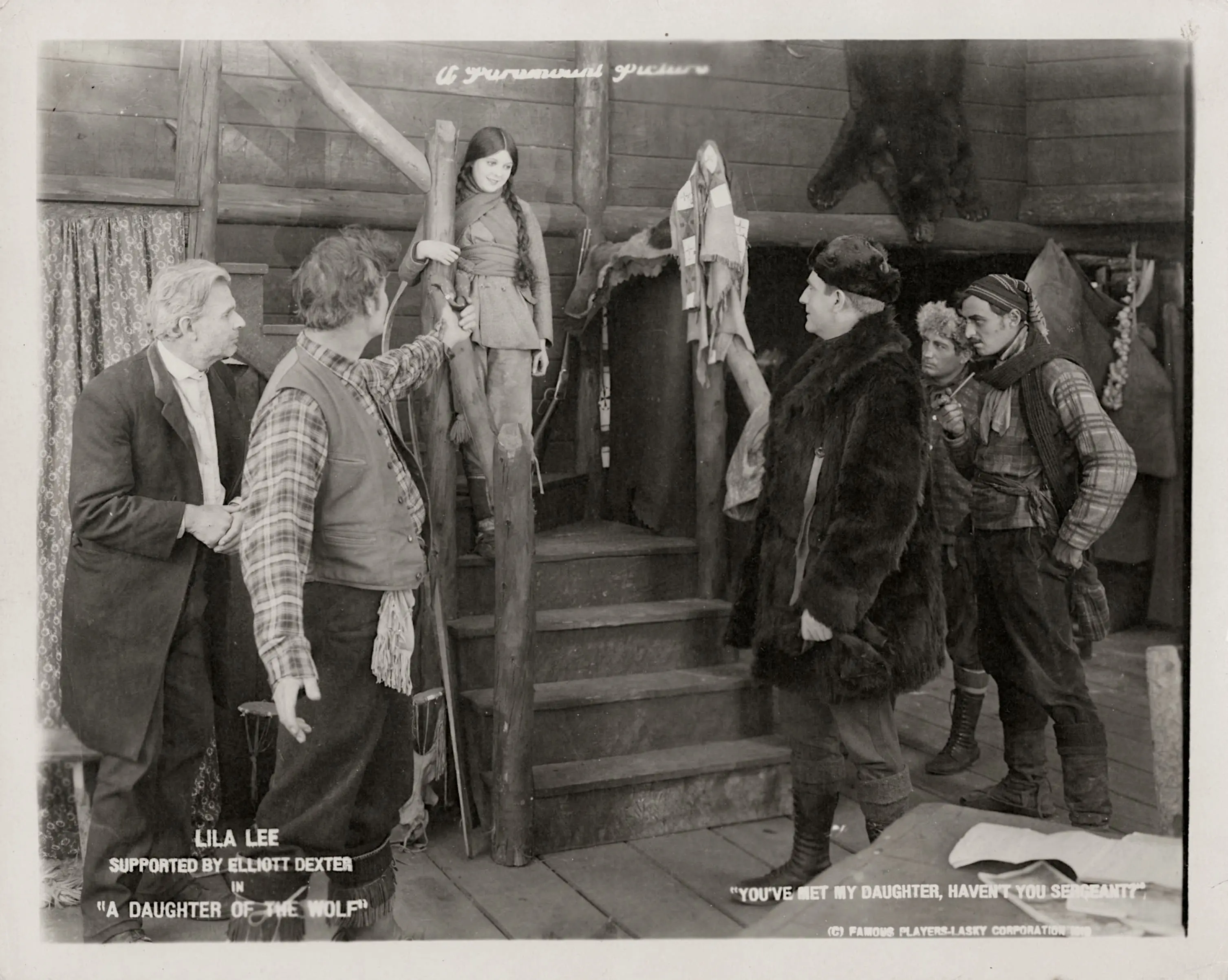 A Daughter of the Wolf scene