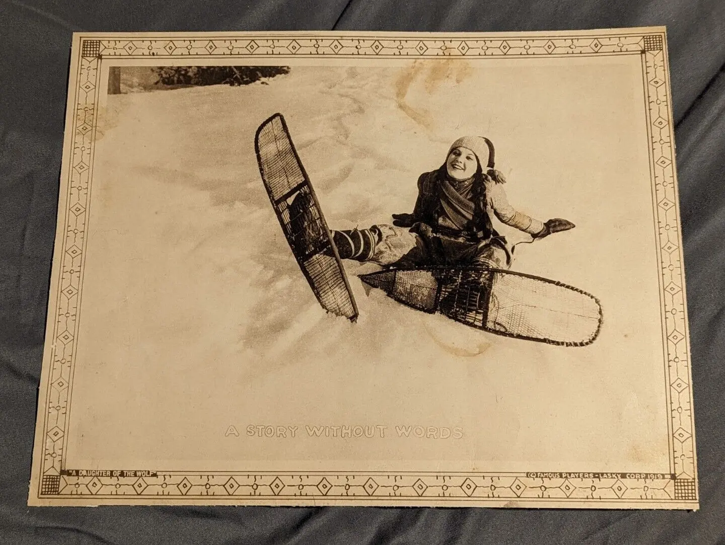 A Daughter of the Wolf scene